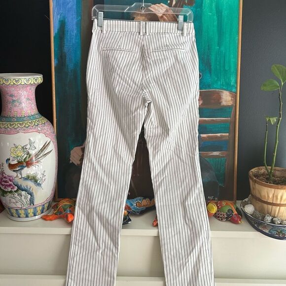 H&M White and Black Striped Dress Pants 6 - Picture 13 of 15